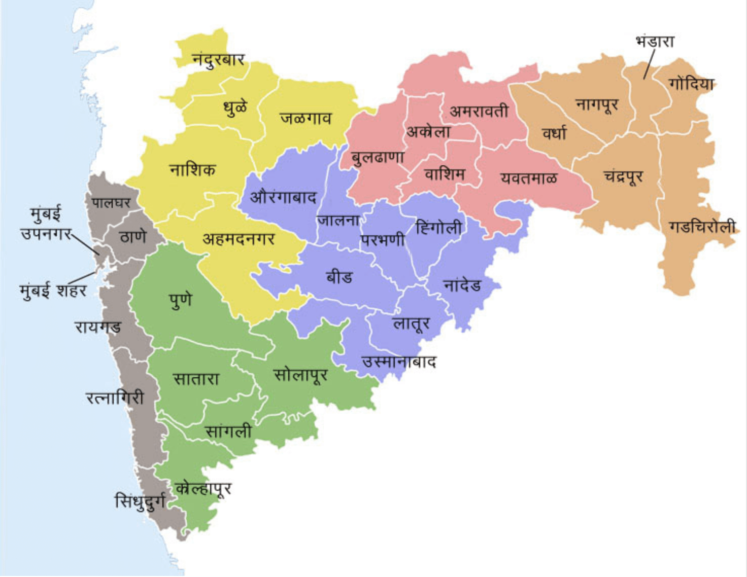 Maharashtra Map